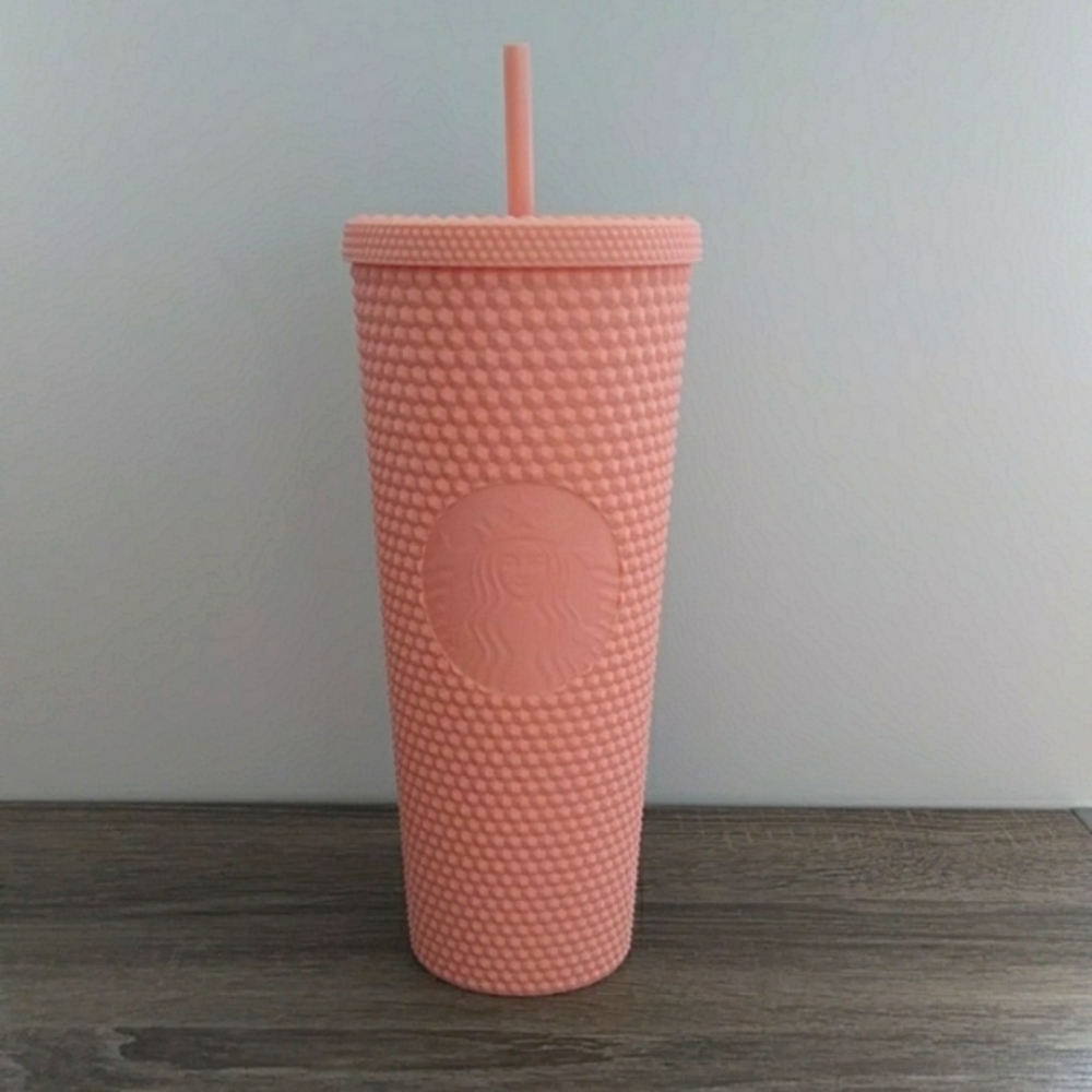 NWT Starbucks Pink Studded Tumbler